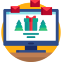 monitor,letter,christmas,greetings,christmas card